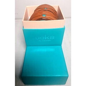 TIEKS by Gavrieli size 8 ‘Chestnut Brown’ Ballet Flats